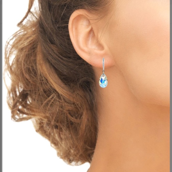 💸FINAL PRICE DROP🌻NIB 925 Golden Shadow Aurora Borealis Earrings🌻 - Picture 6 of 14